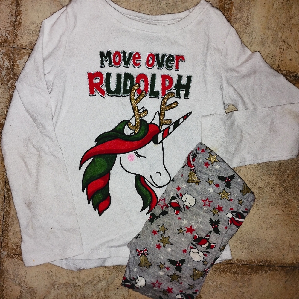 4/5 toddler girls Christmas outfit